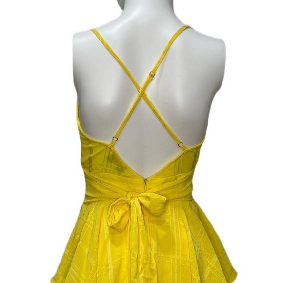 Yellow Cottage Summer Mini Romper - Picture 6 of 8